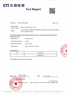 Durability Test Durability Test