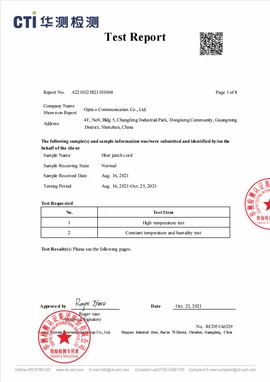 High-Constant Temperature and Humidity Test High-Constant Temperature and Humidity Test