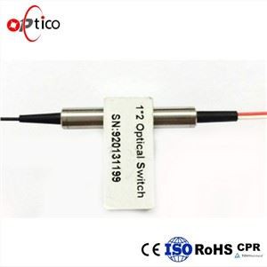 Interruptor óptico mecânico 1x2