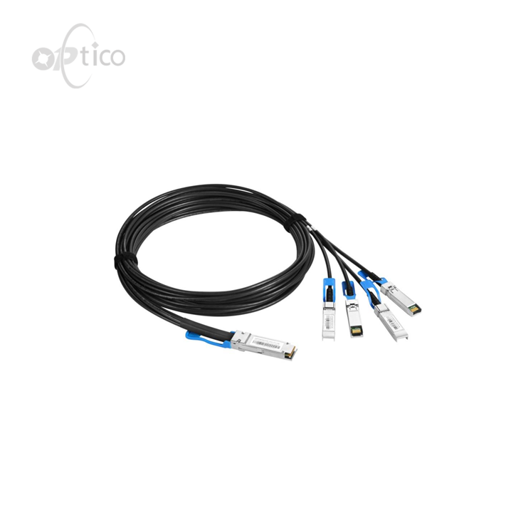 Cabo DAC 100G QSFP28 para 4xSFP28