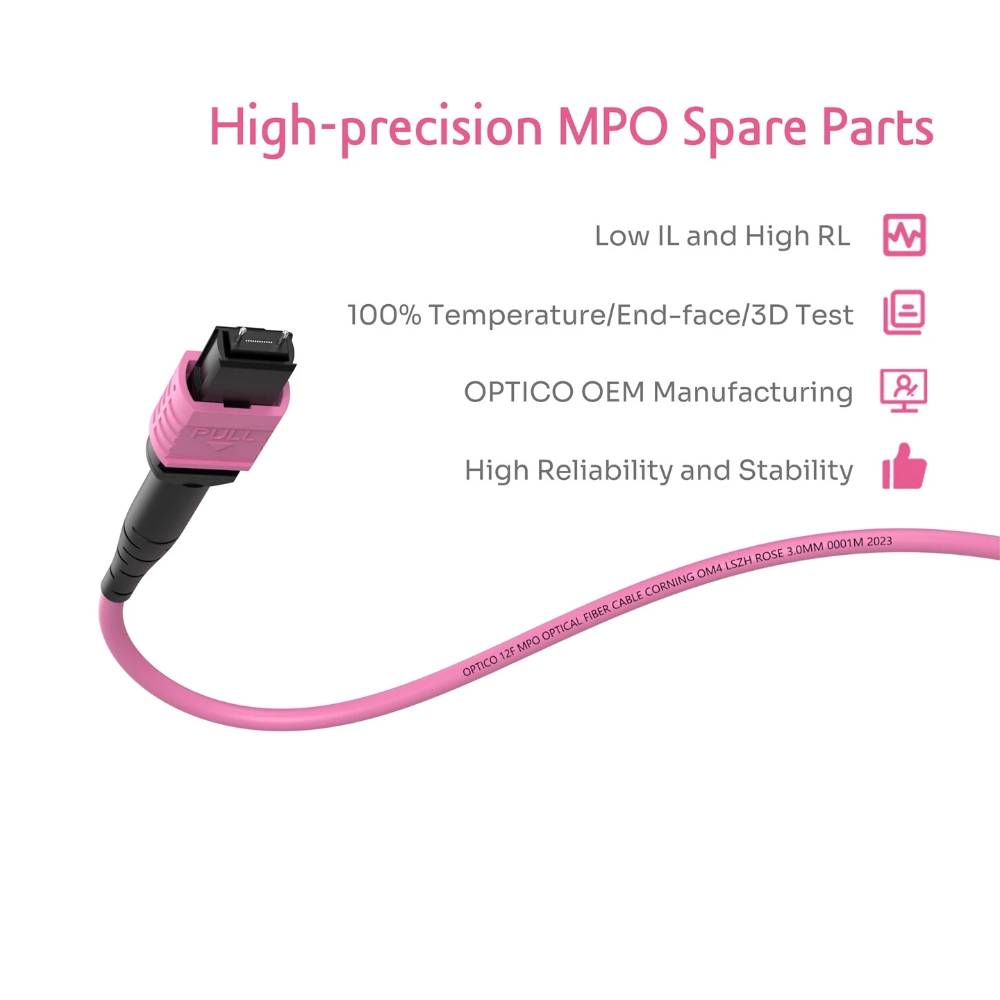 LC Uniboot Branch MPO MTP Cable OM4 LC Uniboot Branch MPO MTP Cable OM4
