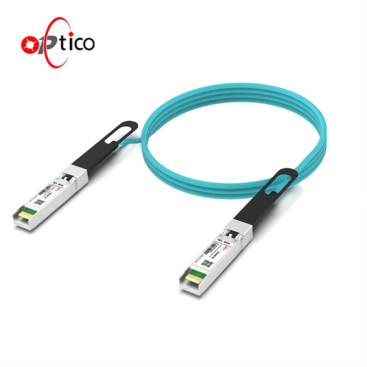 100G QSFP28 To 4X 25G SFP28 Breakout AOC Cable 100G QSFP28 To 4X 25G SFP28 Breakout AOC Cable