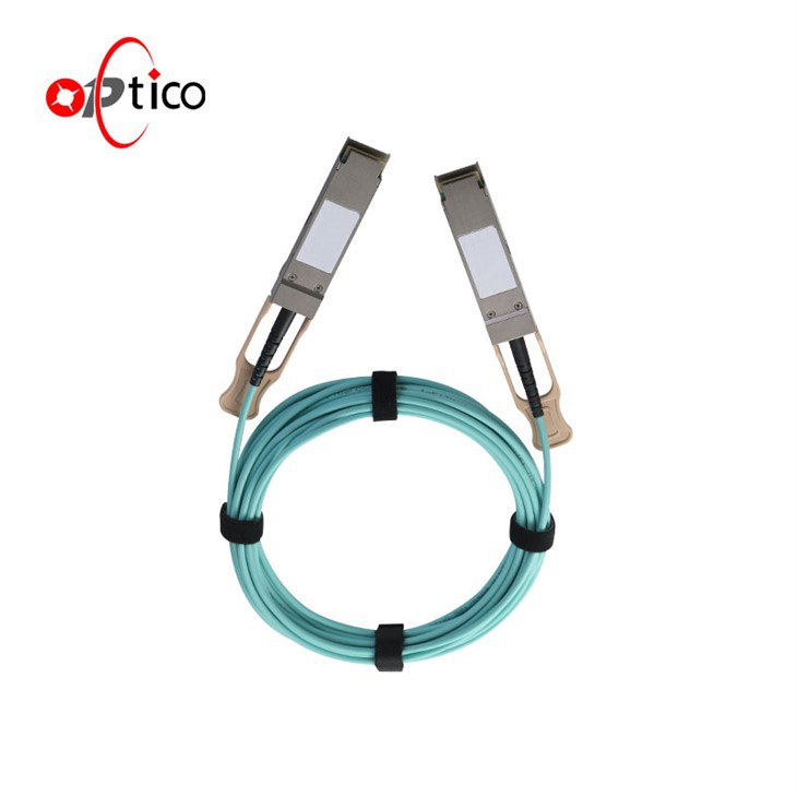100G QSFP28 To 4X 25G SFP28 Breakout AOC Cable 100G QSFP28 To 4X 25G SFP28 Breakout AOC Cable